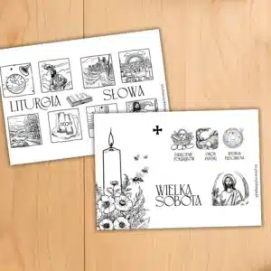 [eBook] Kolorowanki-karty pracy – Wielki Tydzień